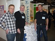Bild på Per-Arne och Pierre vid Matematikbiennalen