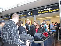 Landvetter flygplats, säkerhetskontroll