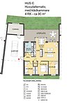 Planlösning för hustyp C