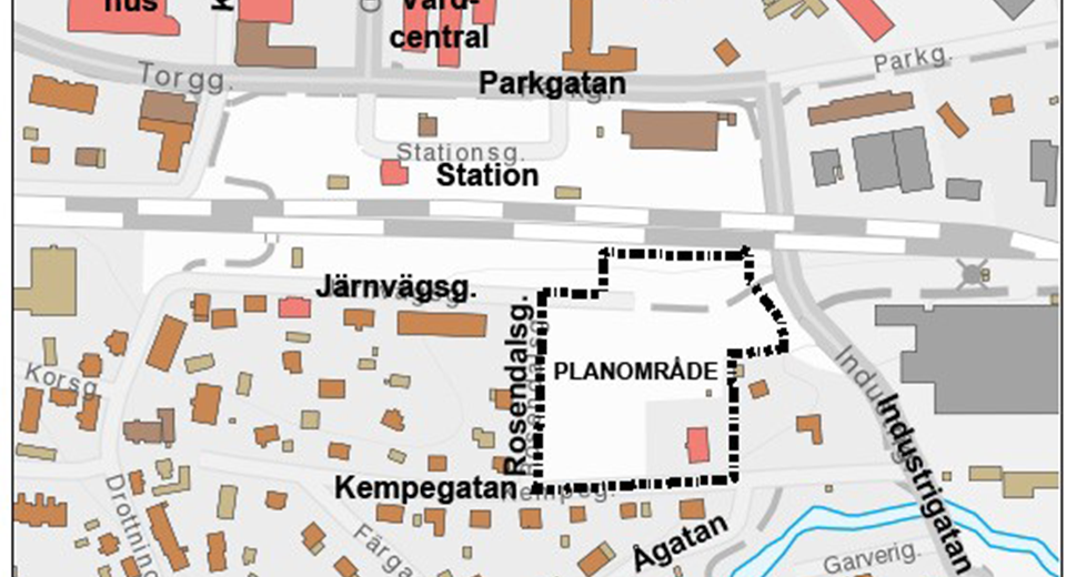 planområde Johannedal