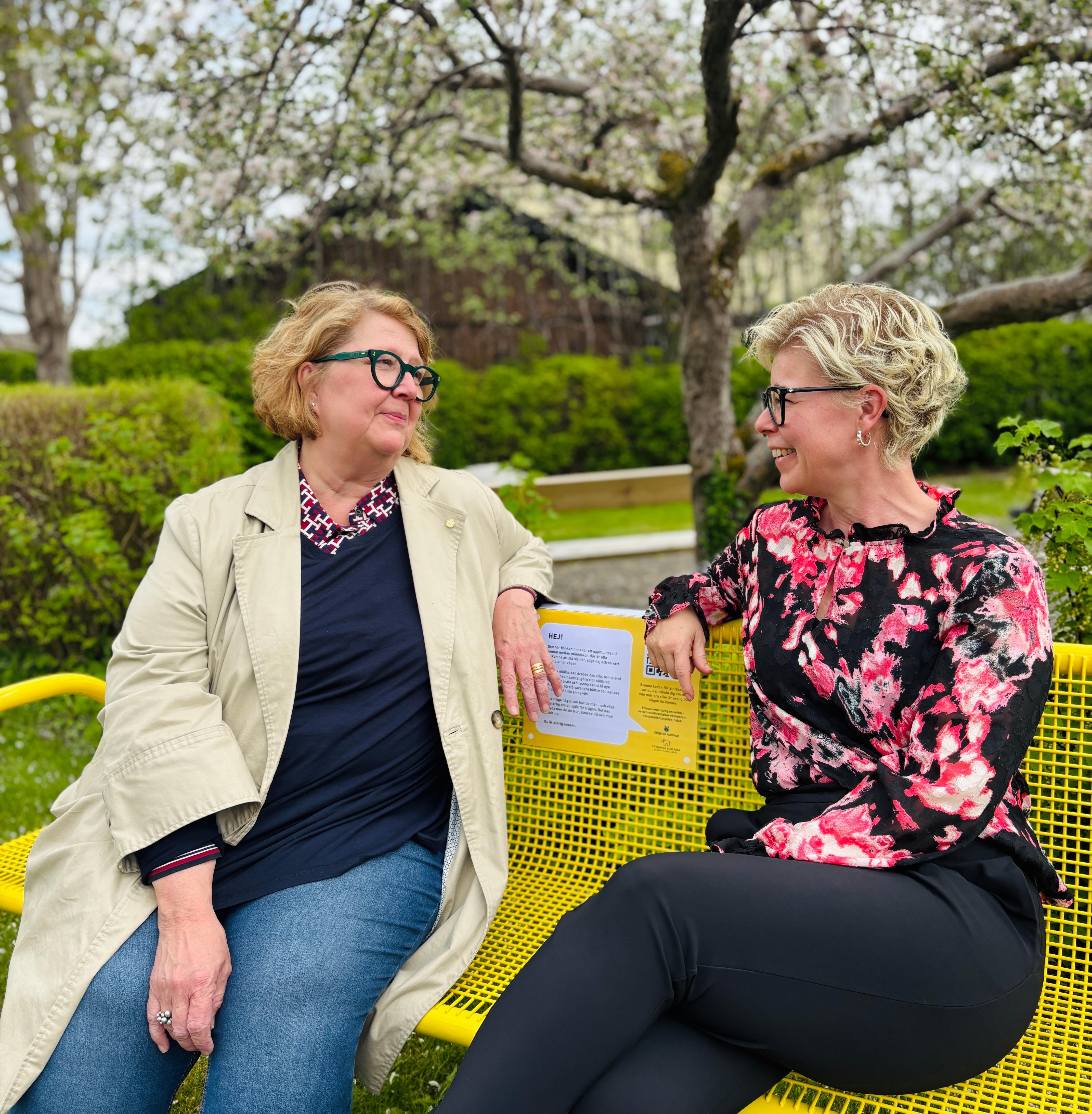 Katarina Jordansson och Ann-Charlotte Lilja