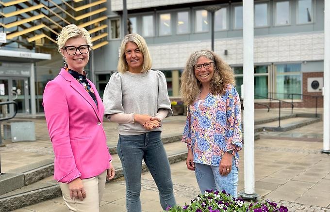 Ann-Charlott Lilja, Maria Axelsson och Charlott Klug