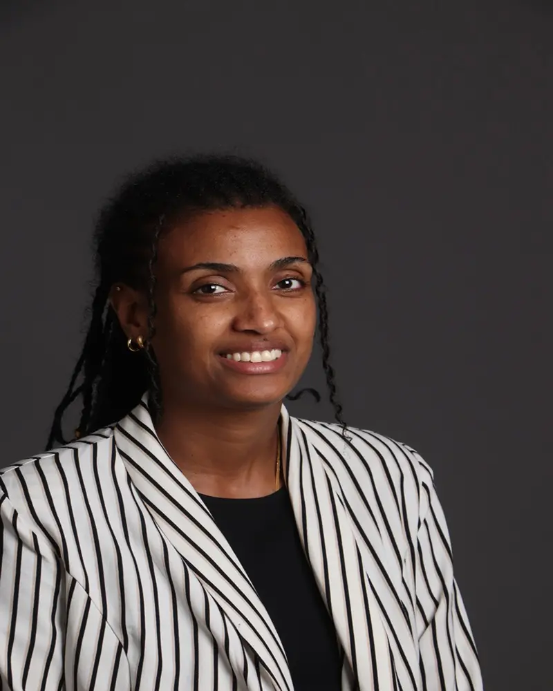 Porträtt av Selam Gebrgzabher