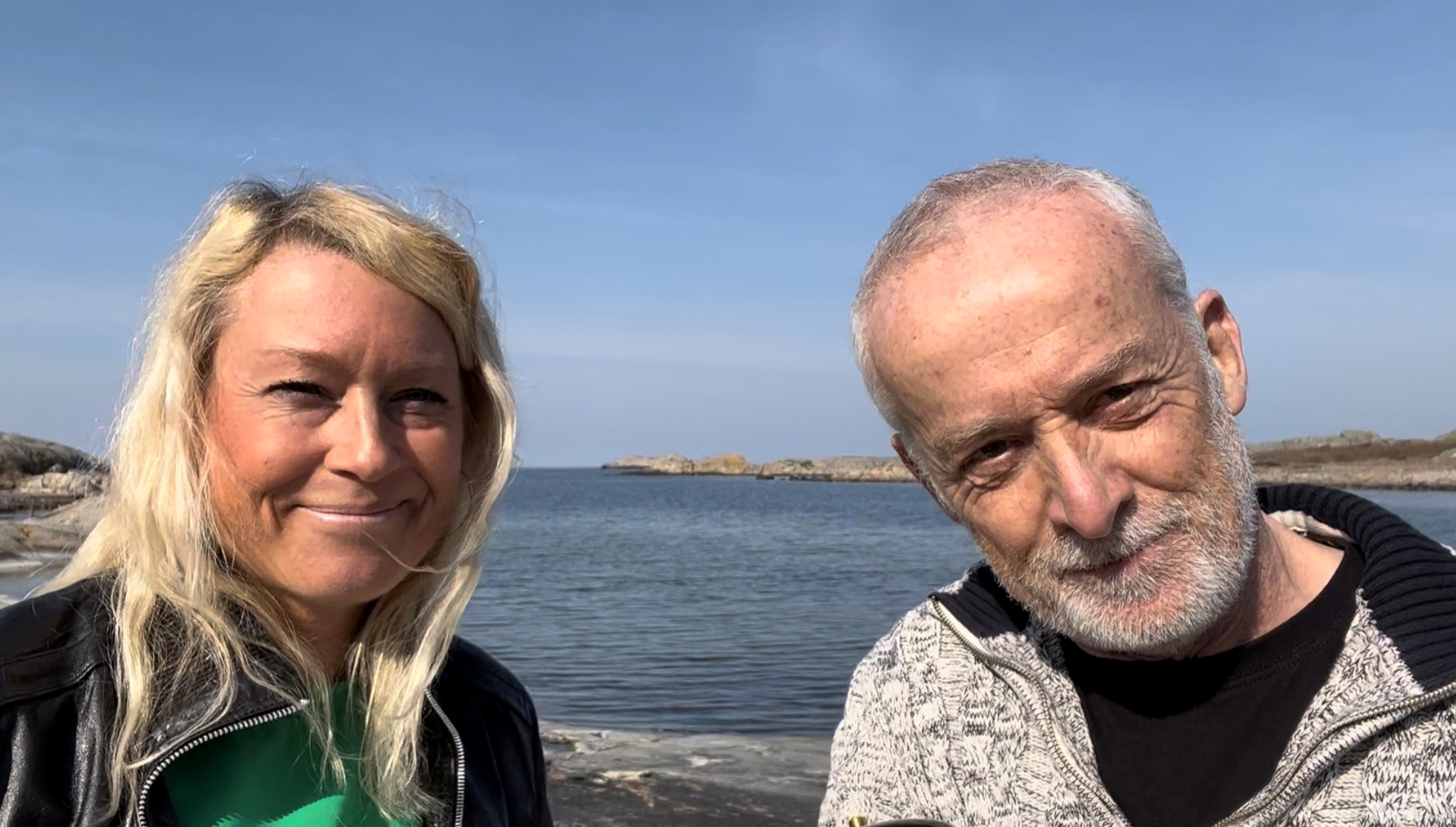 En bild på drogförebyggarna Håkan Fransson och Christina Hummelblad