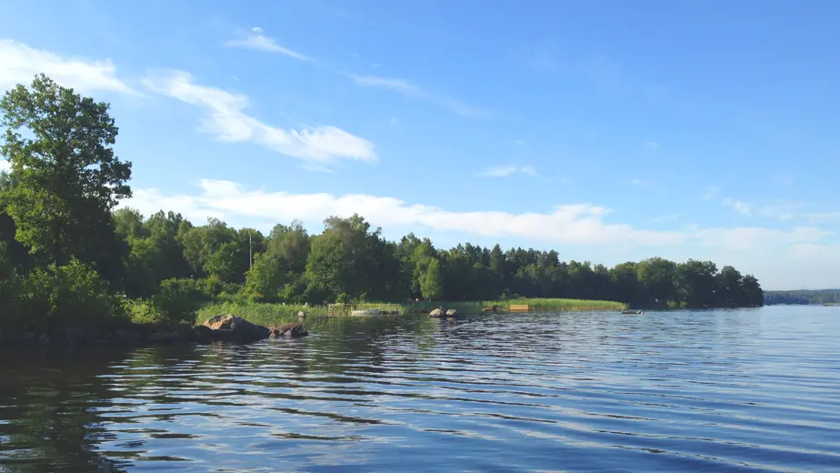 Sjö och strandbryn 