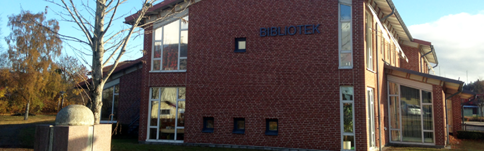 Vårgårda bibliotek sett utifrån