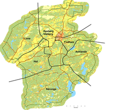 Skolskjutsområden