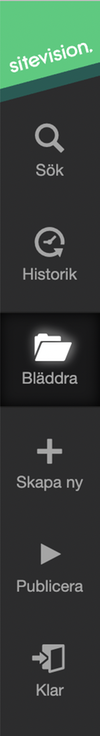 Sidolisten i Sitevision