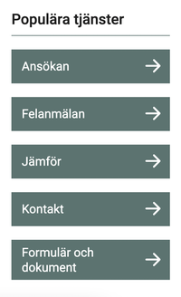 Populära tjänster