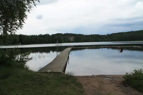 Strand vid sjön Horla